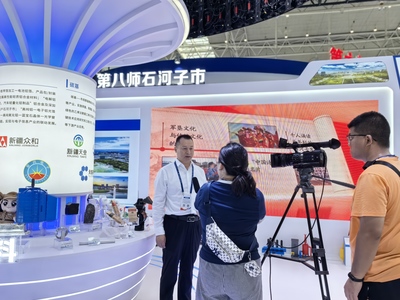 新疆天业亮相第八届中国亚欧博览会 新材料技术推广服务